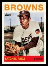 2025 Topps Archive MLB Satchel Paige #62 St. Louis Browns NM-MT