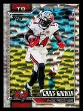 Chris Godwin #144 - 2026 Topps Flagship Silver Crackle Foil - Buccaneers