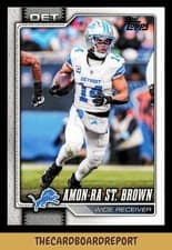 Amon-Ra St. Brown #CB-18 - 2026 Topps Flagship Companion Cards - Lions